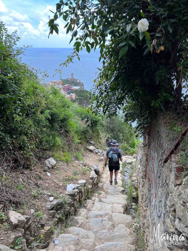 Hike trail Cinque Terre, Italy