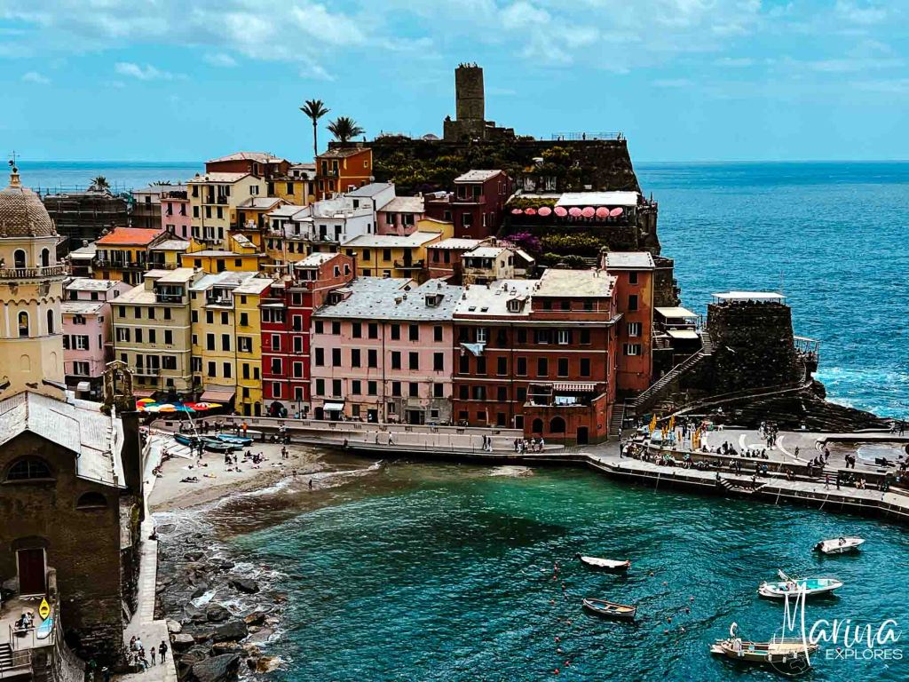 Vernazza harbor, Cinque Terre, Italy