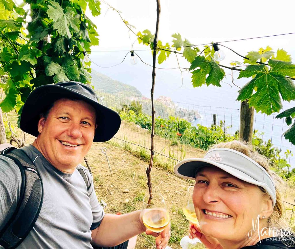 Enoteca on trail, Cinque Terre, Italy