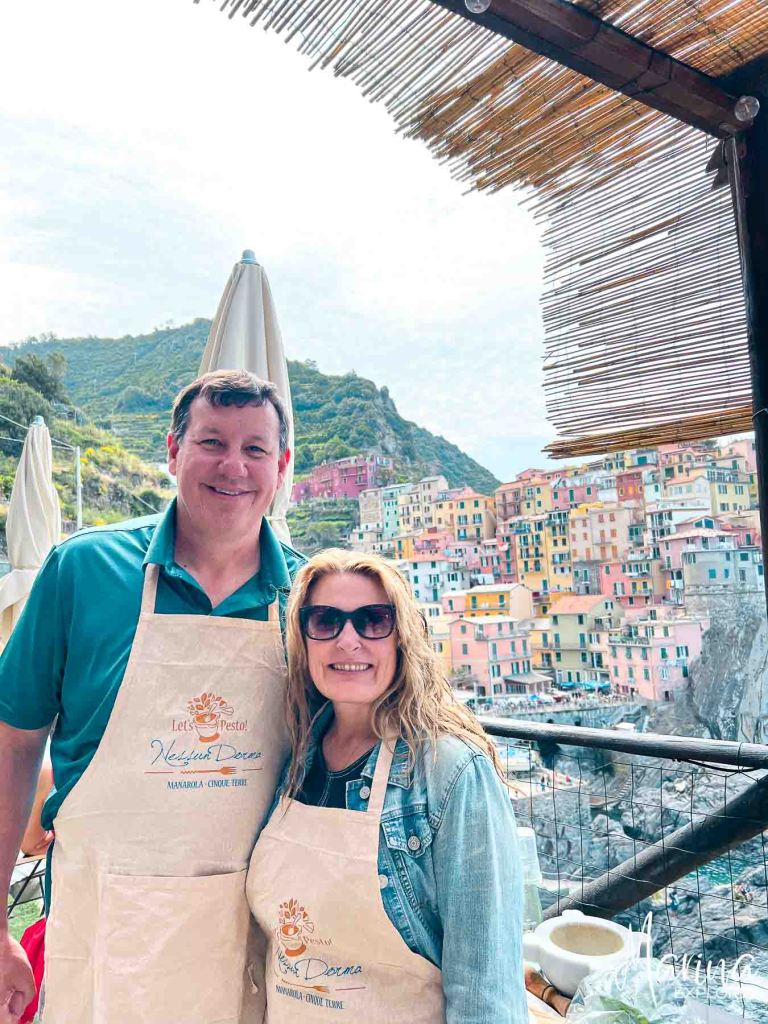 Pesto experience at Nessun Dorma, Manarola, Cinque Terre, Italy
