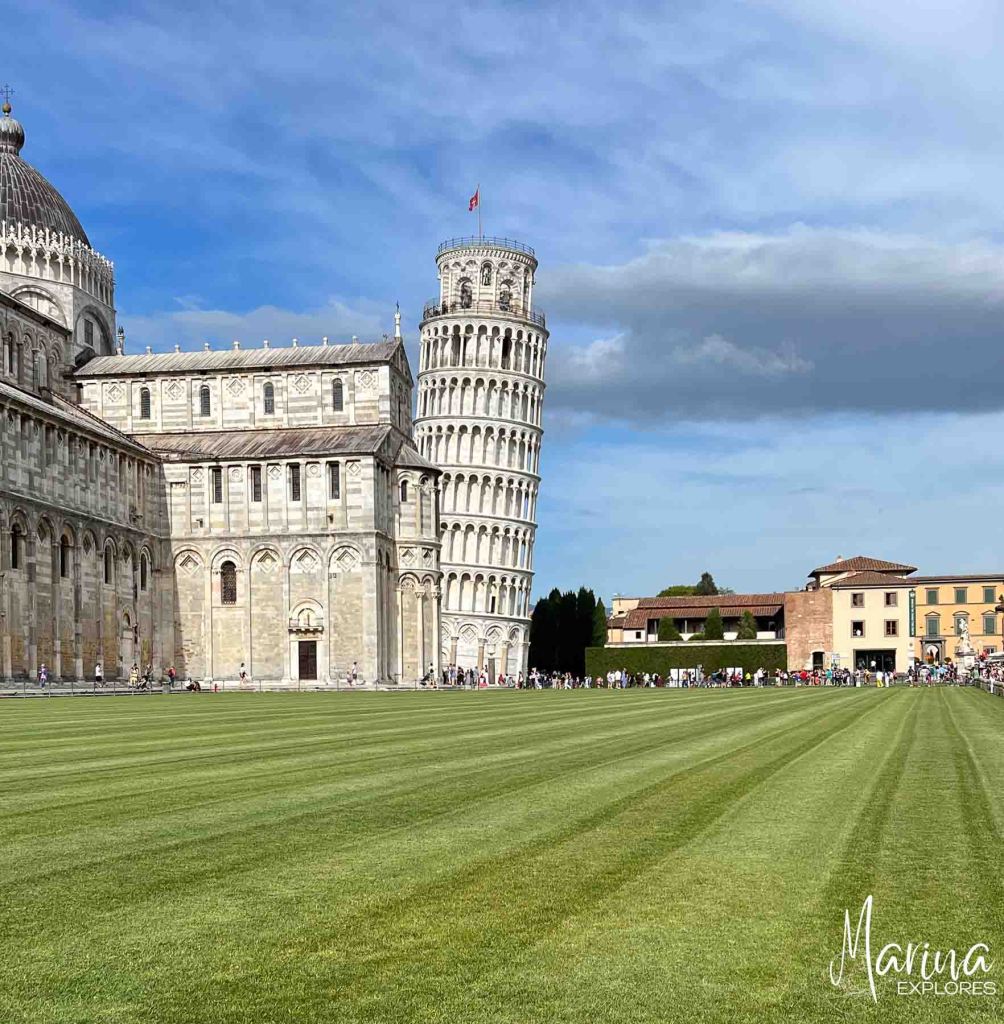 Monument square at Pisa, Italy