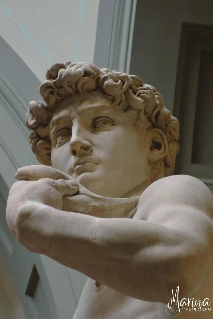 Statue of David in Florence, Italy