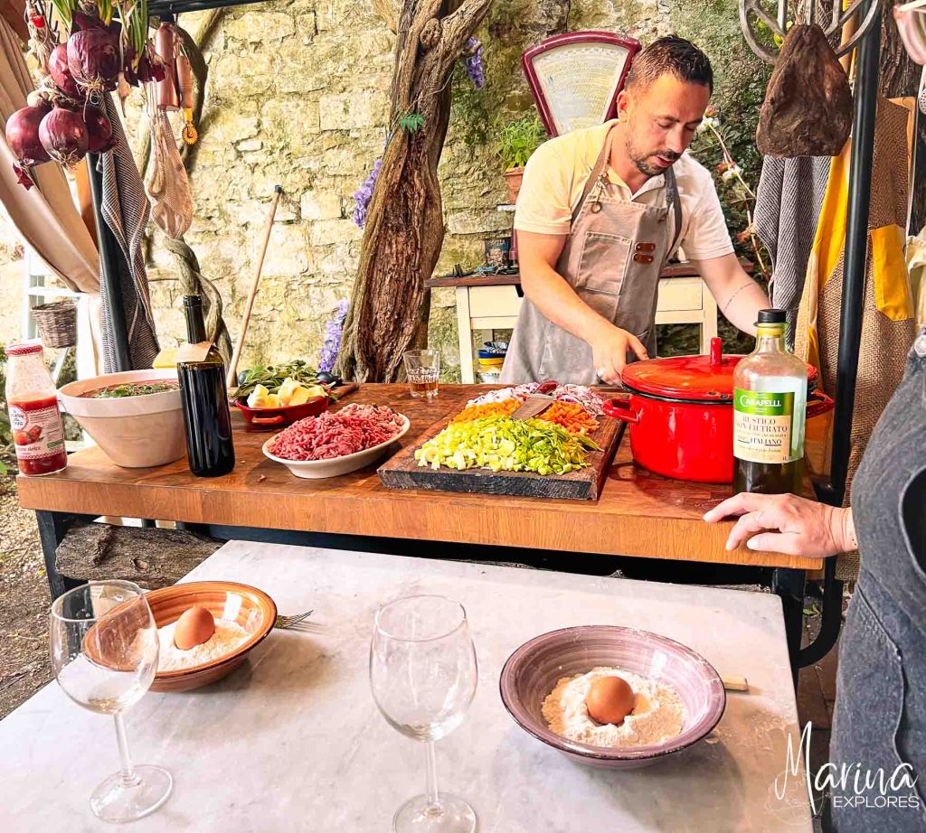 Cooking class in Florence, Italy