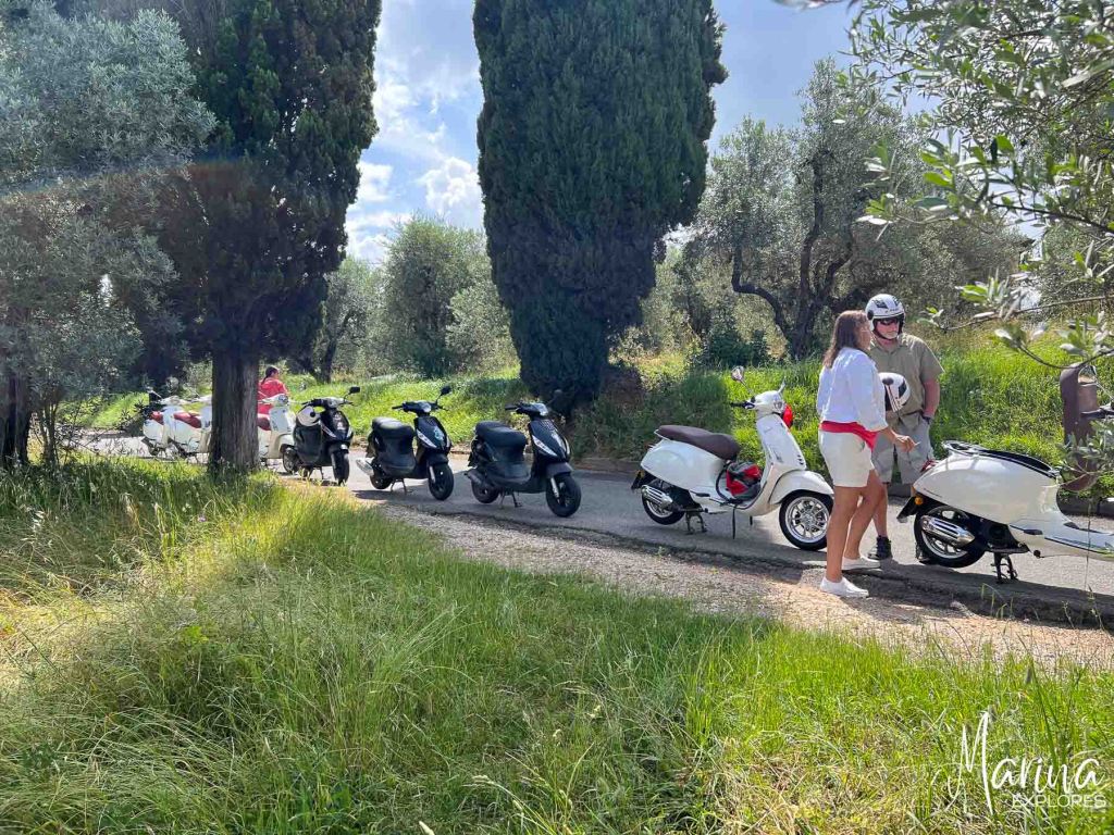 Vespa tour in Florence, Italy