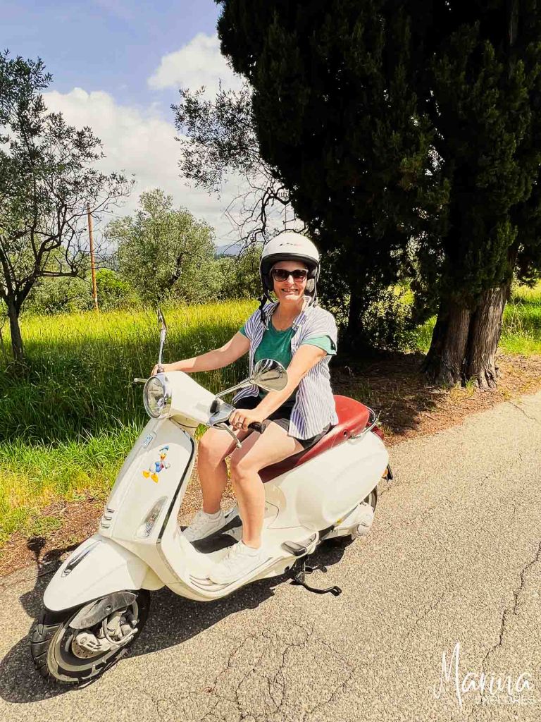 Vespa tour in Florence, Italy