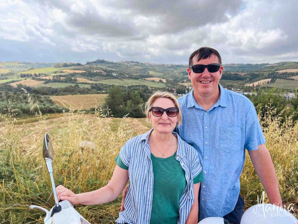 Vespa tour in Florence, Italy