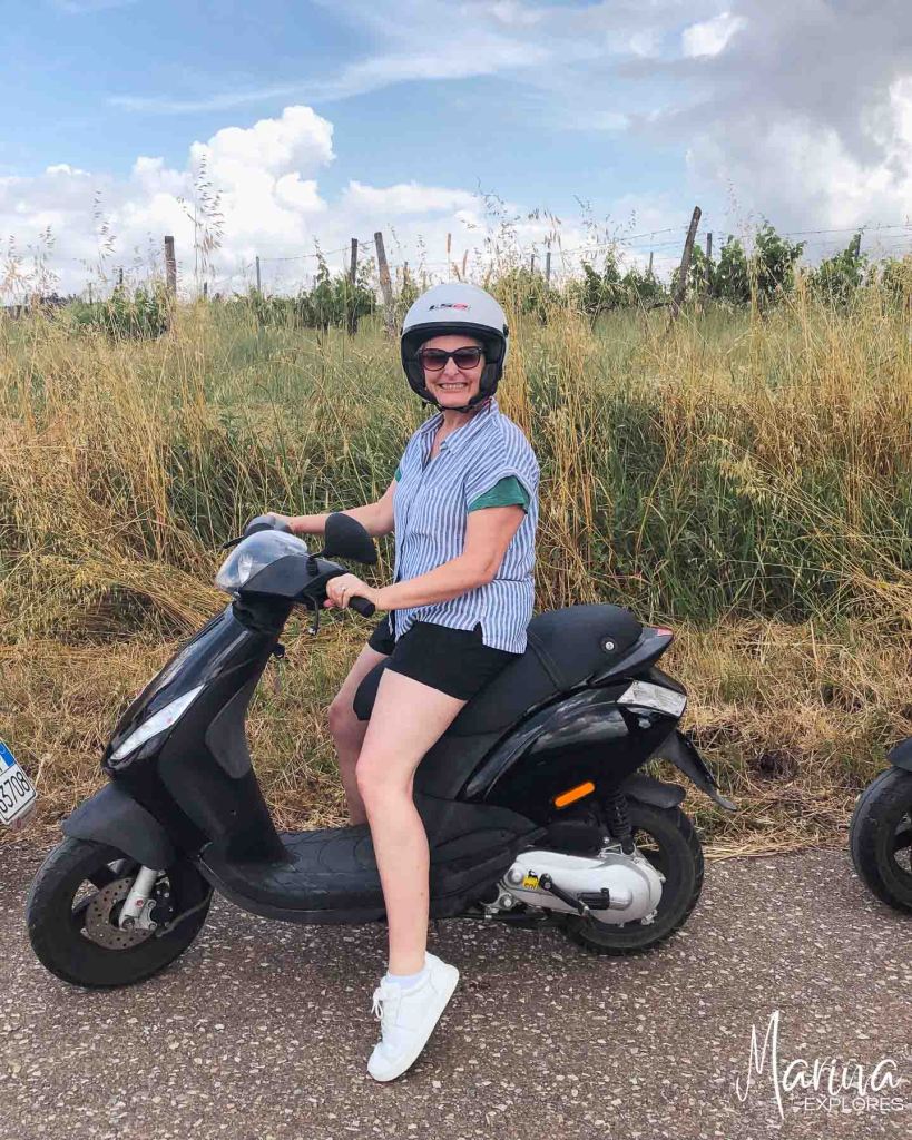 Vespa tour in Florence, Italy