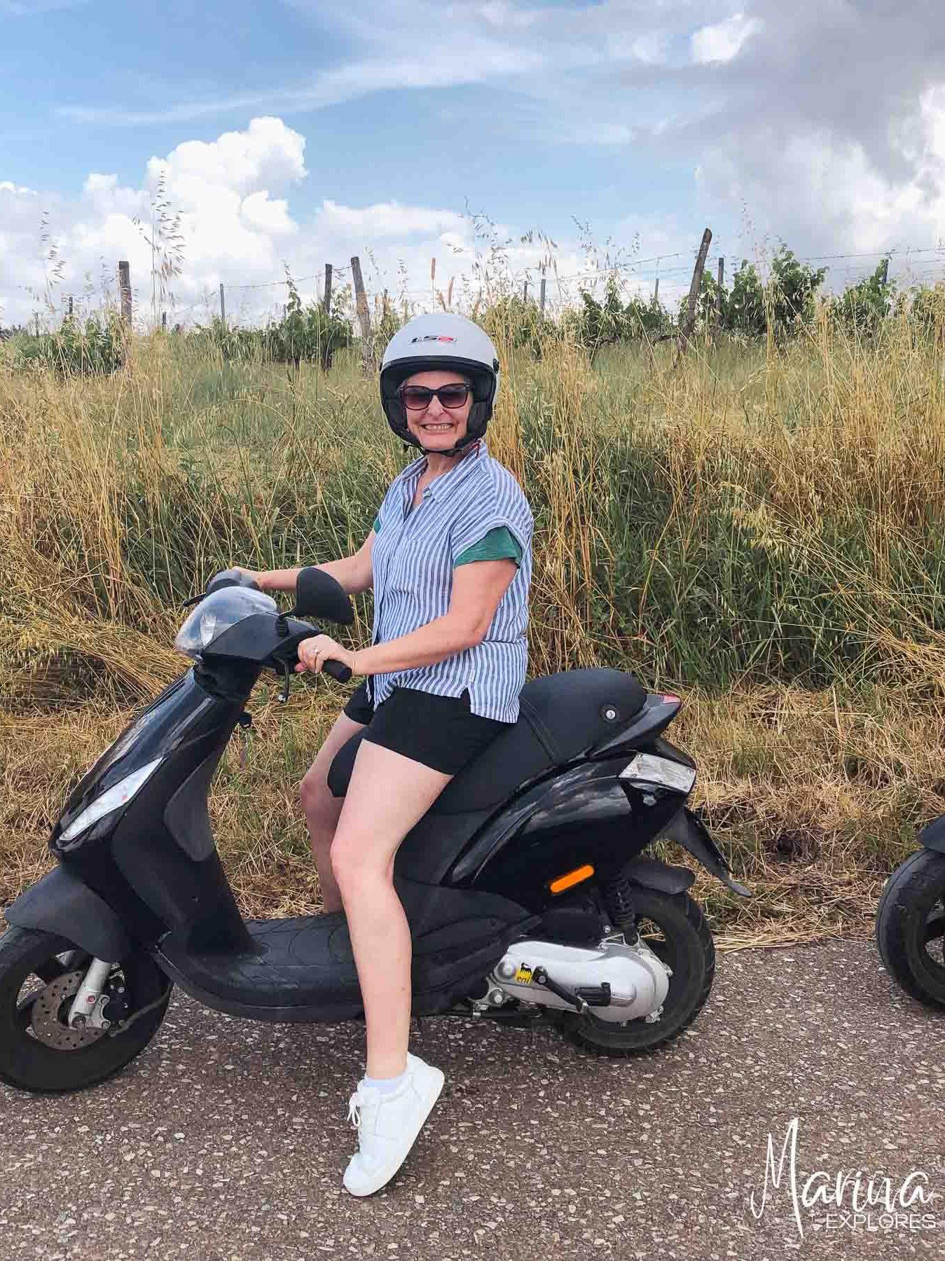 Vespa tour in Florence, Italy