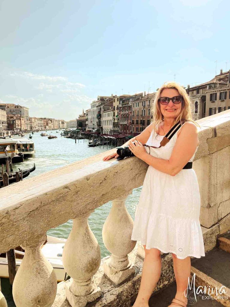 Marina on Rialto Bridge Venice, Italy