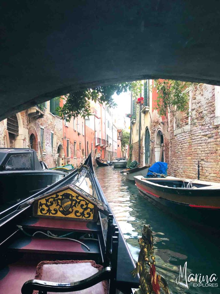 Gondola ride Venice, Italy
