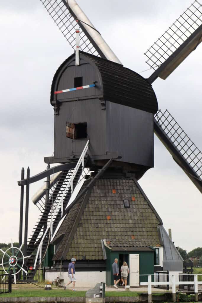 Blokweerse Mill, first windmill in Kinderdijk